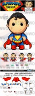Superhero Mascot Character