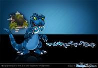 Blue Raptor – Mascot